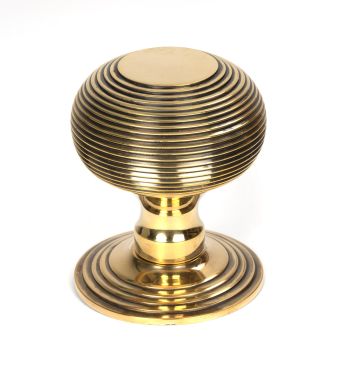 Click Here To Enlarge This Photo Of 46654 From the Anvil Aged Brass Beehive Centre Door Knob
