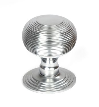 Click Here To Enlarge This Photo Of 46659 From the Anvil Satin Chrome Beehive Centre Door Knob