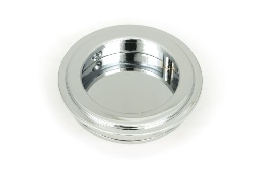 Click Here To Enlarge This Photo Of 47183 From the Anvil Polished Chrome 60mm Art Deco Round Pull