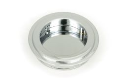 47183 From the Anvil Polished Chrome 60mm Art Deco Round Pull