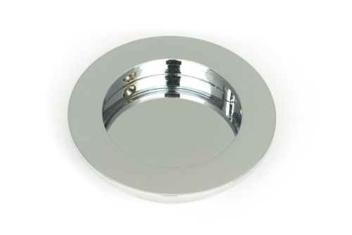 Click Here To Enlarge This Photo Of 47186 From the Anvil Polished Chrome 75mm Plain Round Pull