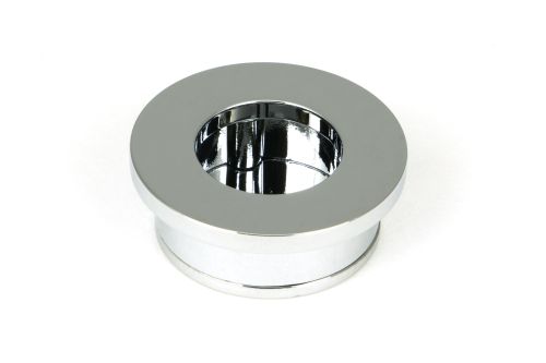 Click Here To Enlarge This Photo Of 47192 From the Anvil Polished Chrome 34mm Round Finger Edge Pull
