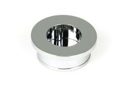47192 From the Anvil Polished Chrome 34mm Round Finger Edge Pull