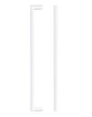 TDFPS-224-CP - Zoo Hardware Square Block Cabinet Pull Handle 224mm c/c Polished Chrome Finish