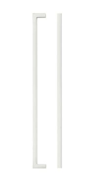 Click Here To Enlarge This Photo Of TDFPS-320-BN - Zoo Hardware Square Block Cabinet Pull Handle 320mm c/c Brushed Nickel Finish