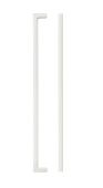 TDFPS-320-BN - Zoo Hardware Square Block Cabinet Pull Handle 320mm c/c Brushed Nickel Finish
