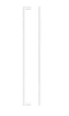 Click Here To Enlarge This Photo Of TDFPS-320-CP - Zoo Hardware Square Block Cabinet Pull Handle 320mm c/c Polished Chrome Finish