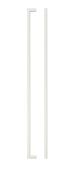 TDFPS-448-BN - Zoo Hardware Square Block Cabinet Pull Handle 448mm c/c Brushed Nickel Finish