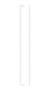 Click Here To Enlarge This Photo Of TDFPS-448-CP - Zoo Hardware Square Block Cabinet Pull Handle 448mm c/c Polished Chrome Finish