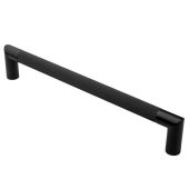 PH170BMB - Carlisle Brass Serozzetta 300mm Mitred 'Lines' Pull Handle - Matt Black