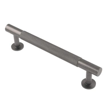 Click Here To Enlarge This Photo Of FTD700BANT - Carlisle Brass Fingertip Design Knurled Pull Handle 158mm (128mm c/c) Anthracite