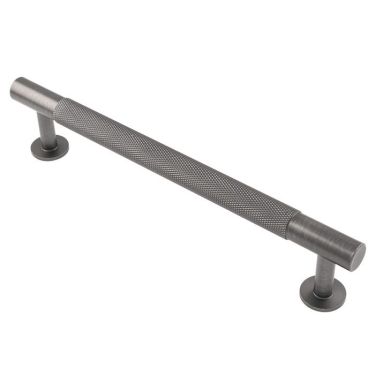 Click Here To Enlarge This Photo Of FTD700CANT - Carlisle Brass Fingertip Design Knurled Pull Handle 190mm (160mm c/c) Anthracite