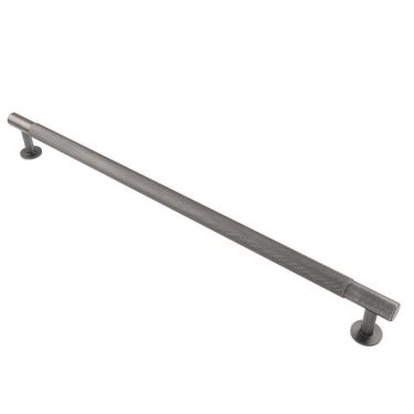 Click Here To Enlarge This Photo Of FTD700HANT - Carlisle Brass Fingertip Design Knurled Pull Handle 370mm (320mm c/c) Anthracite