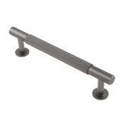 FTD710BANT - Carlisle Brass Fingertip Design 'Lines' Pull Handle 158mm (128mm c/c) Anthracite