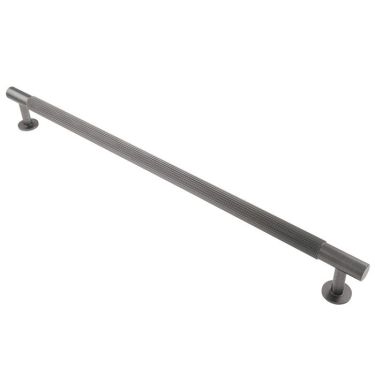 Click Here To Enlarge This Photo Of FTD710HANT - Carlisle Brass Fingertip Design 'Lines' Pull Handle 370mm (320mm c/c) Anthracite