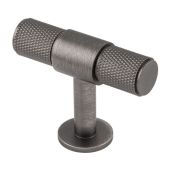 FTD701ANT - Carlisle Brass Fingertip Design Knurled T-Bar Knob 50mm Anthracite
