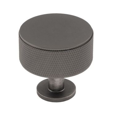Click Here To Enlarge This Photo Of FTD703ANT - Carlisle Brass Fingertip Design Knurled Radio Knob 35mm Anthracite
