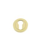FB001PVD - Zoo Hardware Fulton & Bray Euro Profile Escutcheon (50 x 8mm) PVD Brass