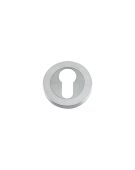 FB001SC - Zoo Hardware Fulton & Bray Euro Profile Escutcheon (50 x 8mm) Satin Chrome