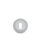 FB002SC - Zoo Hardware Fulton & Bray Standard Key Escutcheon (50 x 8mm) Satin Chrome