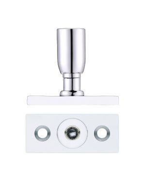 Click Here To Enlarge This Photo Of FB17CP - Zoo Hardware Fulton & Bray Locking Casement Stay Pin - Polished Chrome