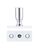 FB17CP - Zoo Hardware Fulton & Bray Locking Casement Stay Pin - Polished Chrome