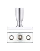 FB17SC - Zoo Hardware Fulton & Bray Locking Casement Stay Pin - Satin Chrome