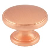 FTD524SSCO - Carlisle Brass Fingertip Design Oxford Knob 32mm Satin Copper
