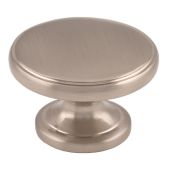FTD524SSN -Carlisle Brass Fingertip Design Oxford Knob 32mm Satin Nickel