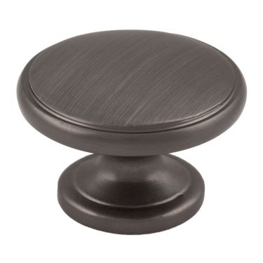 Click Here To Enlarge This Photo Of FTD524SGM - Carlisle Brass Fingertip Design Oxford Knob 32mm Gun Metal