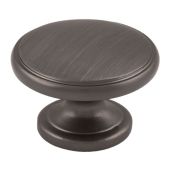 FTD524SGM - Carlisle Brass Fingertip Design Oxford Knob 32mm Gun Metal