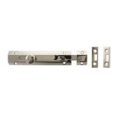 Atlantic - ASB6PN Solid Brass Surface Door Bolt 6" - Polished Nickel