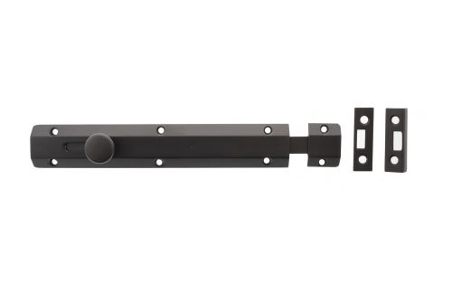 Click Here To Enlarge This Photo Of Atlantic - ASB8UDB Solid Brass Surface Door Bolt 8" - Urban Dark Bronze