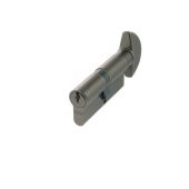 C620F93030 - AGB Euro Profile 5 Pin Cylinder & Turn 35-35mm (70mm) – Black Nickel