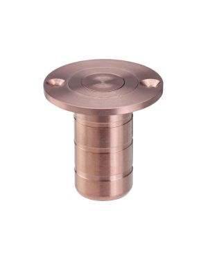 Click Here To Enlarge This Photo Of ZAS14A-TRG - Zoo Hardware Dust Socket for Flush Bolts (Wood) 20mm dia. x 38mm Tuscan Rose Gold