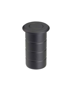 Click Here To Enlarge This Photo Of ZAS14-PCB - Zoo Hardware Dust Socket for Flush Bolts (Concrete) 20mm dia. x 25mm Powder Coated Black