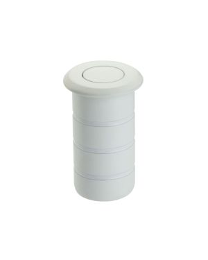 Click Here To Enlarge This Photo Of ZAS14-PCW - Zoo Hardware Dust Socket for Flush Bolts (Concrete) 20mm dia. x 25mm Powder Coated White