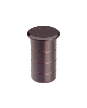 Click Here To Enlarge This Photo Of ZAS14-ETB - Zoo Hardware Dust Socket for Flush Bolts (Concrete) 20mm dia. x 25mm Etna Bronze