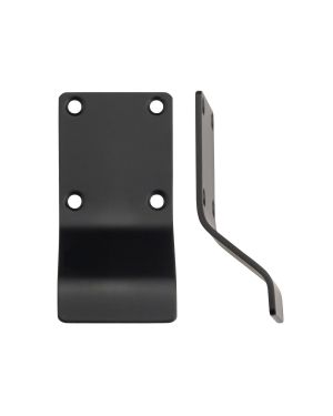 Click Here To Enlarge This Photo Of ZAS19-PCB - Zoo Hardware Cylinder Pull (Blank Profile) Powder Coated Black