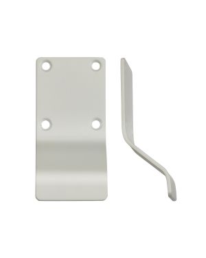 Click Here To Enlarge This Photo Of ZAS19-PCW - Zoo Hardware Cylinder Pull (Blank Profile) Powder Coated White
