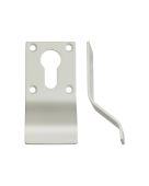 ZAS16-PCW - Zoo Hardware Cylinder Pull (Euro Profile) Powder Coated White