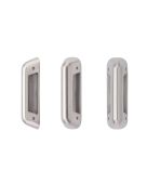 ZS-ALP100GS-SSS - Zoo Hardware Satin Stainless Steel Anti-Ligature Grub Screw Pull Handle (for use with ZS-ALP100BF-SSS for back to back fixing)