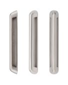 ZS-ALP250BF-SSS - Zoo Hardware Satin Stainless Steel Anti-Ligature Bolt Fix Pull Handle (250mm c/c)