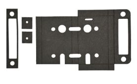 ZICS30G - Zoo Hardware 1mm Universal 3 Lever Sashlock Intumescent to suit ZSC - Graphite