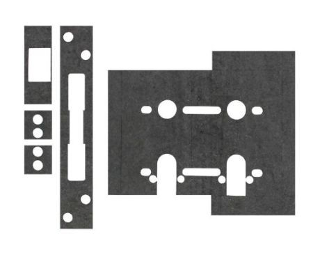 Click Here To Enlarge This Photo Of ZIUKBS30G - Zoo Hardware 1mm Universal Bathroom and Sashlock Intumescent (FD30)