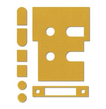 Click Here To Enlarge This Photo Of ES1276 - Carlisle Brass Eurospec Residential Bathroom/Sashlock Self Adhesive Intumescent Fire Kit (FD30/60)