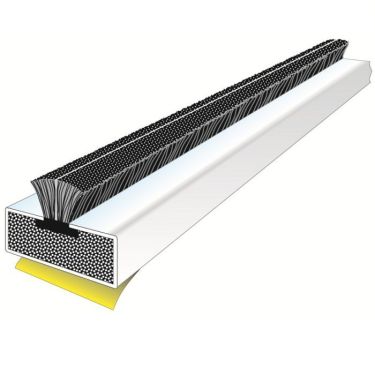 Click Here To Enlarge This Photo Of CB145-25 - Carlisle Brass White 2.1m x 10mm x 4mm Self Adhesive Fire & Smoke Intumescent Strip (Pack of 25)