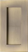 C1855 105-AT Heritage Brass Rectangular Flush Pull 105 x 58mm Antique Brass finish