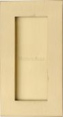 C1855 105-SB Heritage Brass Rectangular Flush Pull 105 x 58mm Satin Brass finish