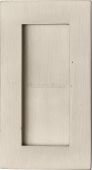 C1855 105-SN Heritage Brass Rectangular Flush Pull 105 x 58mm Satin Nickel finish
